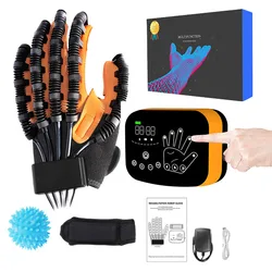 Rehabilitation Robot Gloves  Hand Stroke Recovery Equipment Finger Trainer Gloves for Hemiplegia Patient  Hand Care Equipment