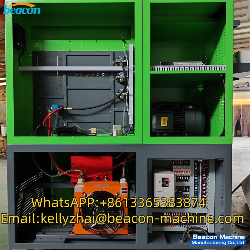 Diesel EUI EUP Injector Test Bench Common Rail System Tester with Coding Print Report Multi-Language Support