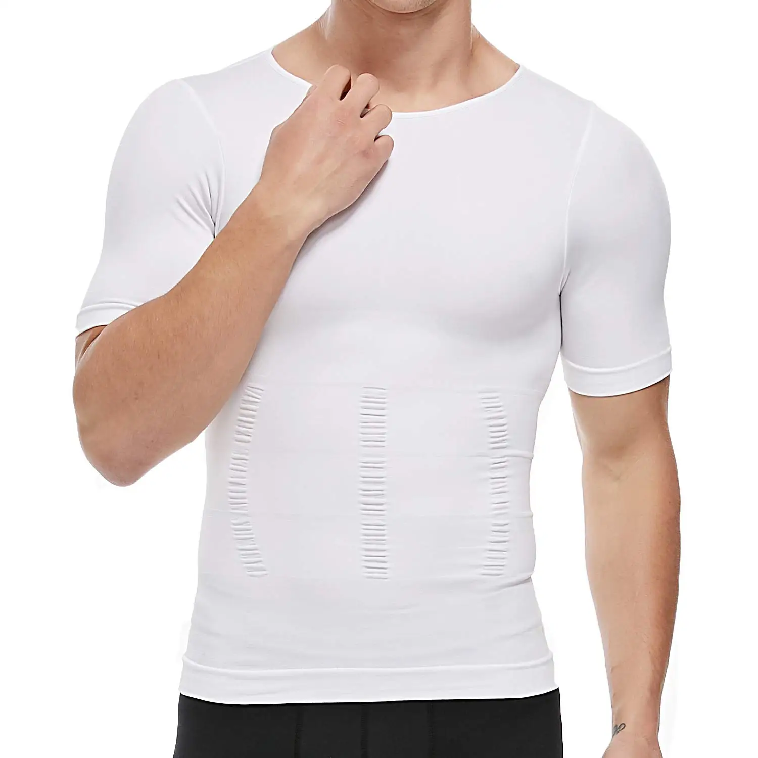 Men Shapewear Vest Seamless Abdomen Slim Shirt Classic Abs Belly Body Shaper Compression Undershirt Vest Gynecomastia Tank Top