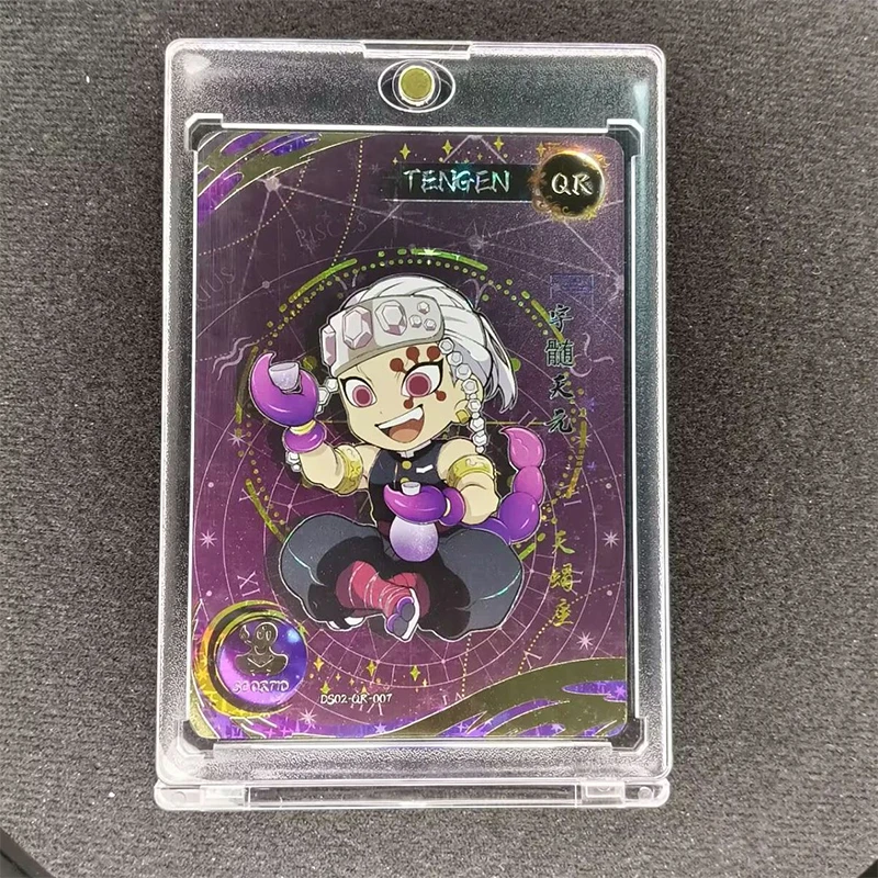 Aikaho Ds-02 Anime Demon Slayer UR OR MR QR Cards Kochou Shinobu Kanroji Mitsuri Collection Cards Birthday Gifts Children's Toys