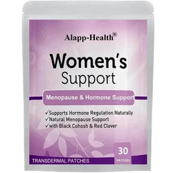 Womens Support Transdermal Patches Hormone Regulation Menopause Support -30 Patches One Month Supply