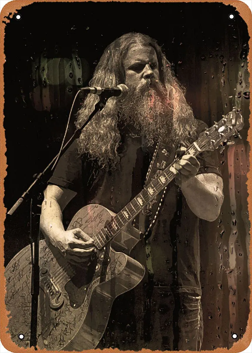 Metal Music Poster - Country Music Jamey Johnson - 8