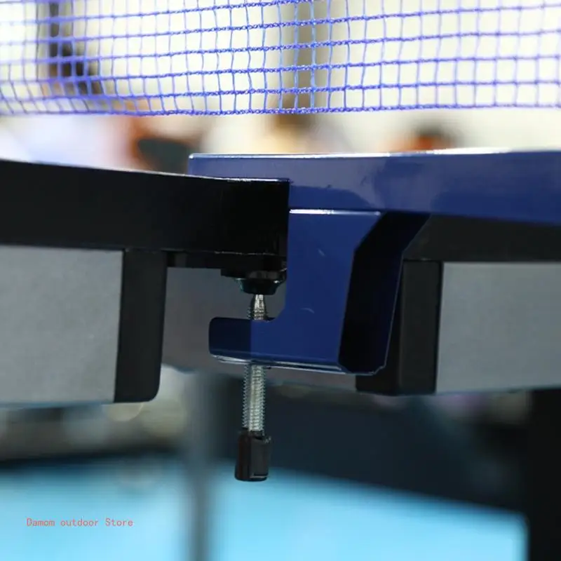 Table Tennis Net & Post Set Pingpong Screw On Clamp Net for Most Standard Table