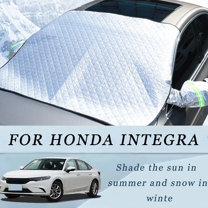 

Thickened Car Now Sunshade Windshield Cover With 5/9 Magnets UV Protection Anti Snow Sunlight For Front Windsh For HONDA INTEGRA