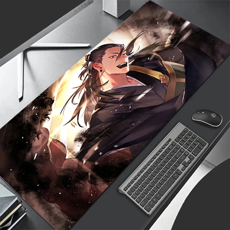 Mousepad Computer Gaming Accessories HD Keyboard Pad Office PC Rubber Mouse Pad Decoracion Desk J-jujutsu Kaisen Geto Mouse Mat