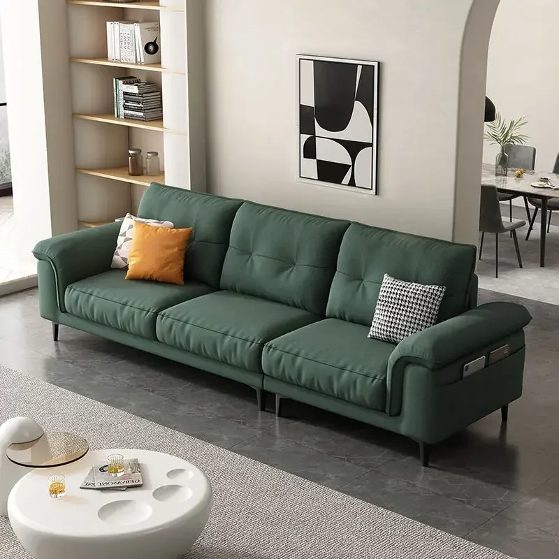 Pop White Comfortable Living Room Sofas Modern Ergonomics Loveseat Lazy Living Room Sofas Lounge Luxury Muebles Trendy Furniture