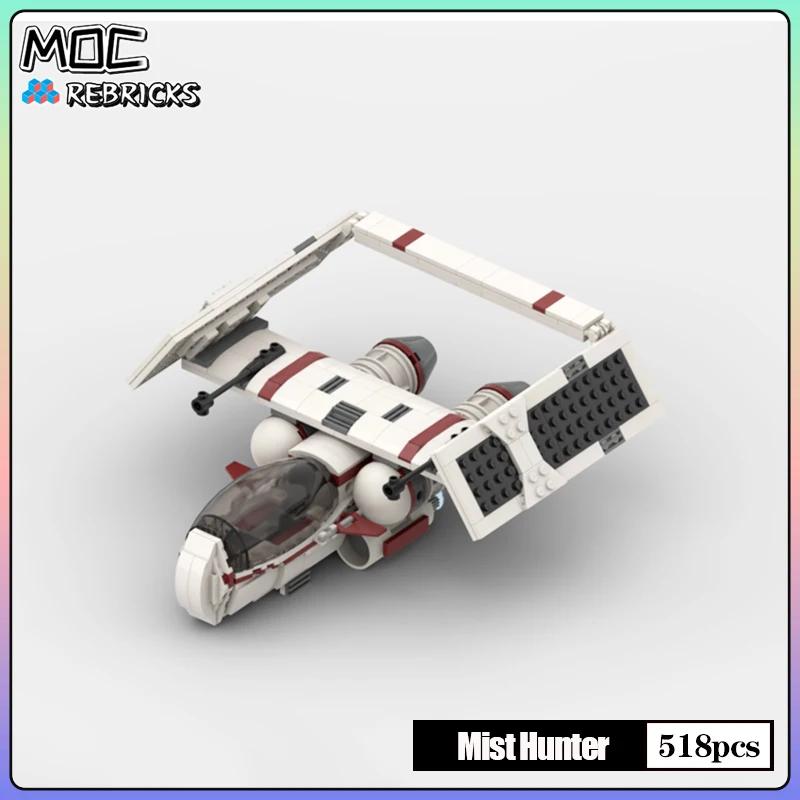 Famous Star Plan Movie MOC Bricks Bounty Hunter Starfighter Collection Building Block Model Sets DIY Child Toys Christmas Gifts