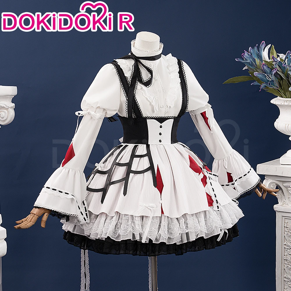 IN STOCK Akiyamaa Mizuki Cosplay Costume Game Cosplay【XS-2XL】DokiDoki-R Women Lolita Mizu5 Cosplay Plus Size