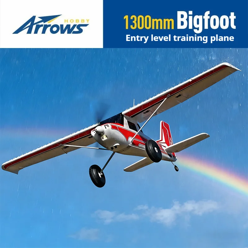 Blue Arrow Model 1300mm Off-Road Low-Speed Entry 6CH Outdoor Remote Control Electric Aircraft Assembly Fixed Wing With Vector