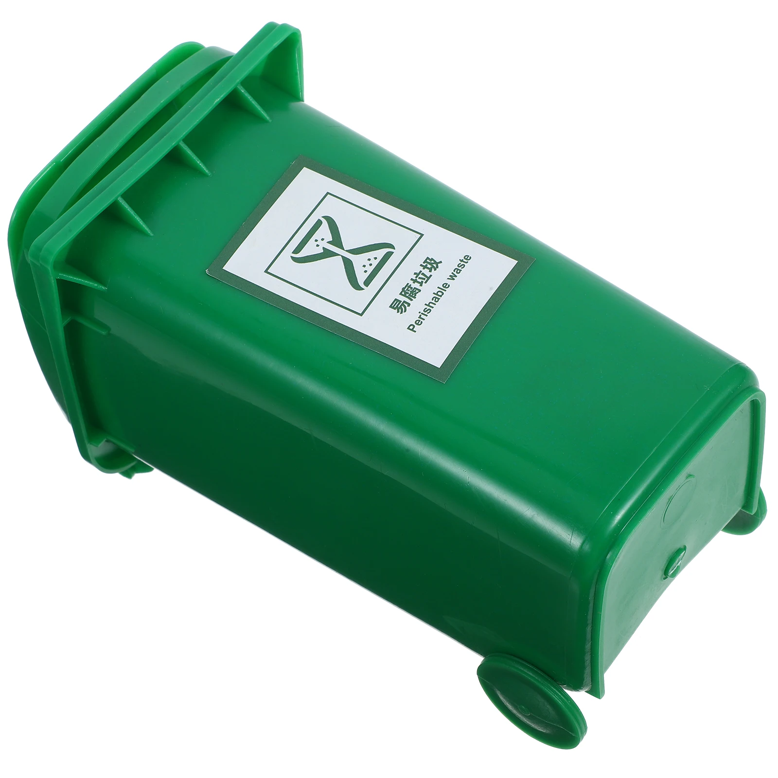 

Sorting Trash Can Mini Desktop Garbage Bin Red Sturdy PP Material Waste Bucket Pen Holder Simple Style Home Decor Matching