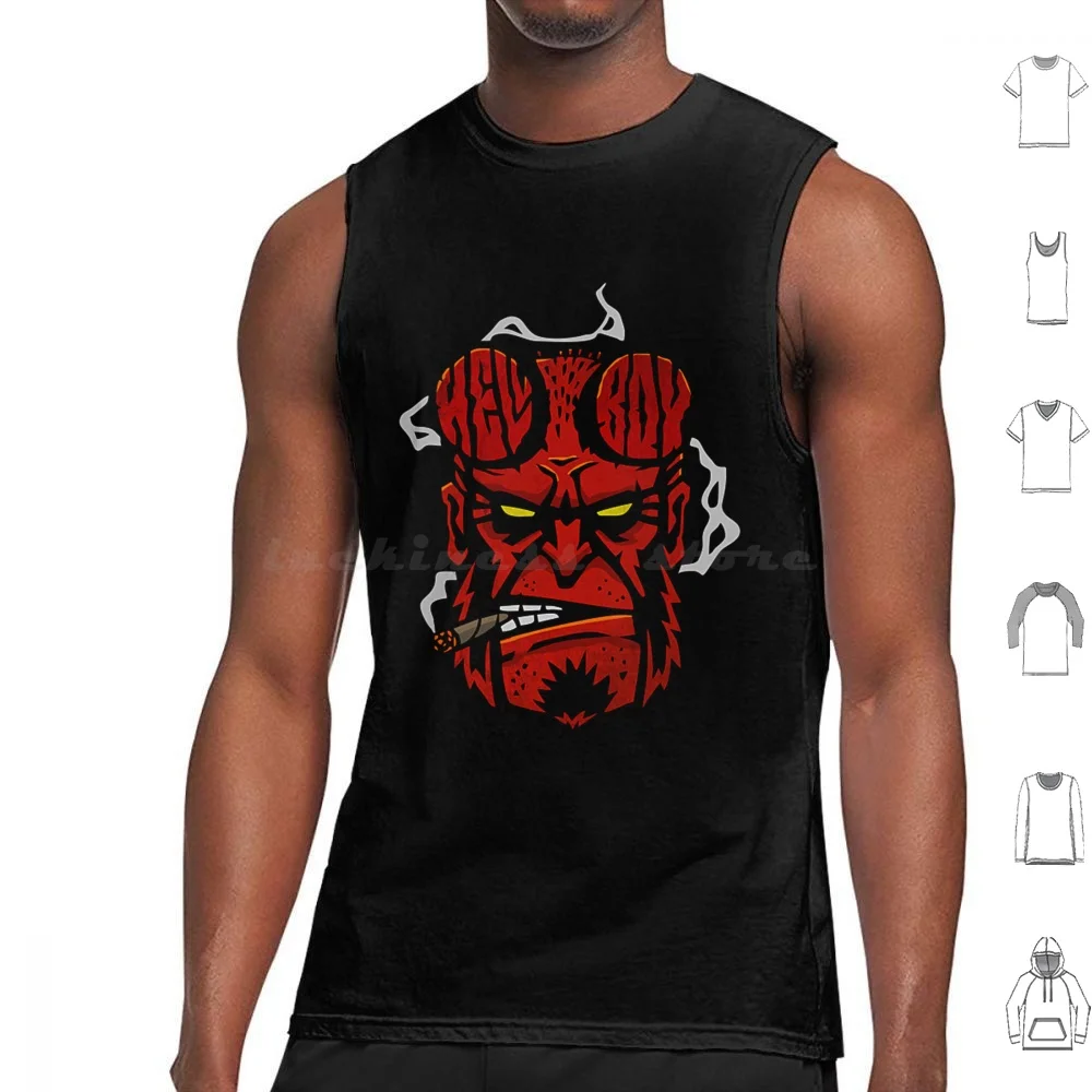 Hellboy Tank Tops V…