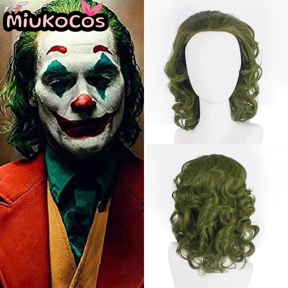 

IN STOCK Fleck Cosplay Wig MiukoCosplay Joker Cosplay