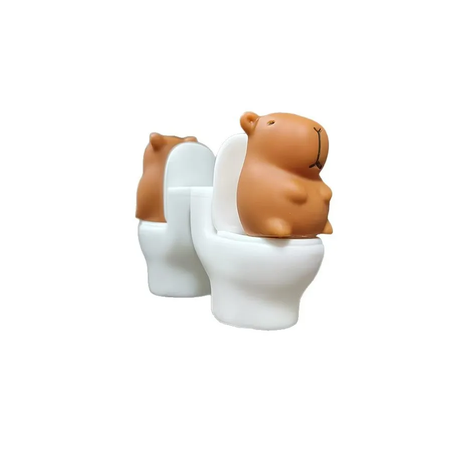 Niedliche Toiletten-Freundin Kawaii Statue, Desktop-, Auto-, Bücherregal- und Badezimmer-Deko, Weihnachtsgeschenk, Kleine Verzierung, Perfekt für Festliche Anlässe – Detail 5