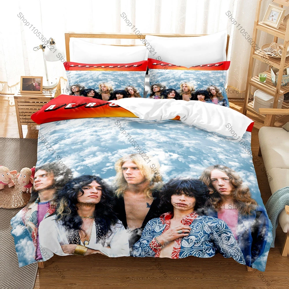 Aerosmith Toys In The Attic Album Duvet Cover Set 1 Duvet Cover 2 Pillowcases Retro Hard Rock Bed Linens Gift