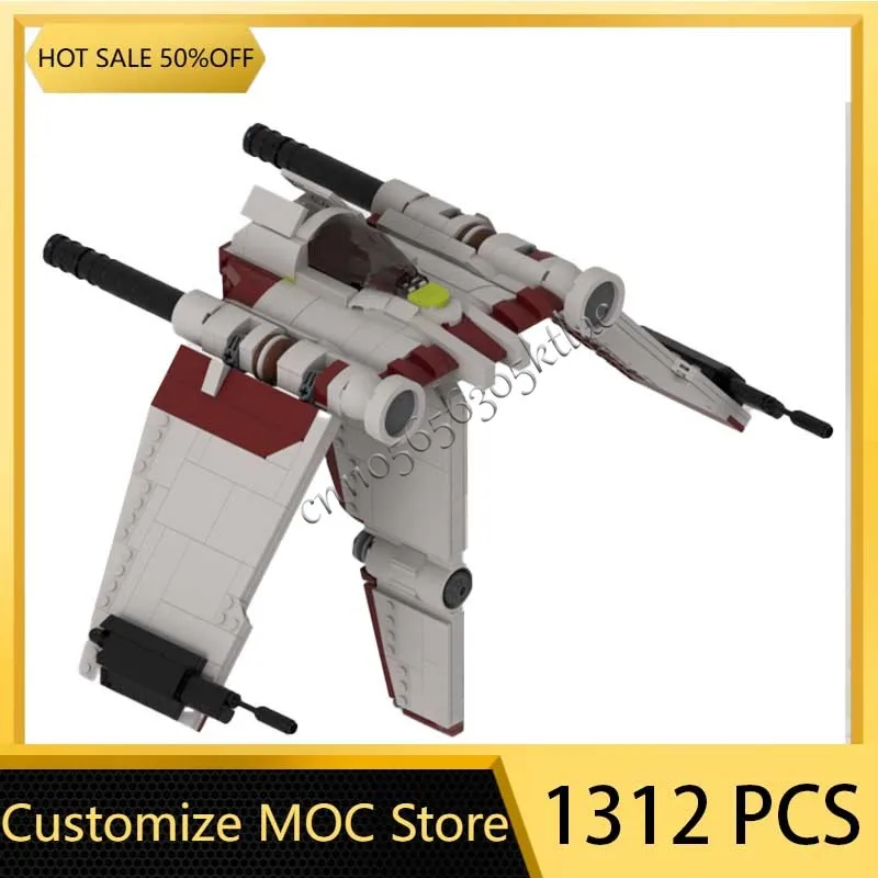 1312 قطعة نموذج مشهد مقاتلة Lnterstellar الساخن مخصص لتقوم بها بنفسك مجموعة تعليمية تجميع إبداعي هدايا عيد الميلاد للأطفال #2