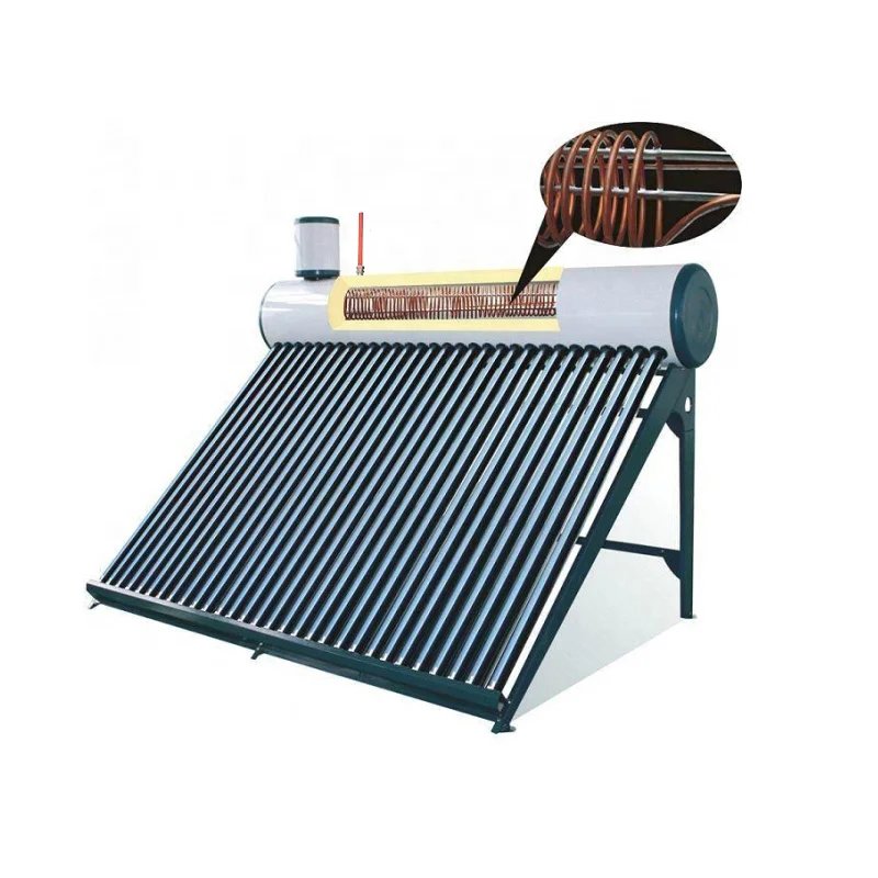 最も人気のある加圧式予熱銅コイルソーラー温水瞬間湯沸かし器ソーラーシステム