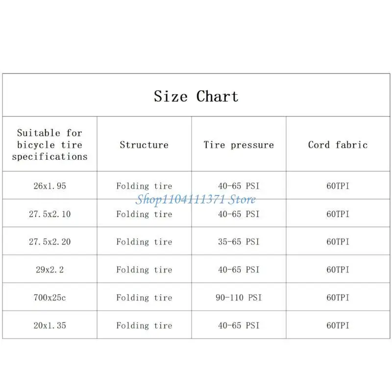 إطارات P9FC 60TPI مقاومة للثقب، إطار دراجة مقاوم للتآكل، خفيف الوزن قابل للطي، إطار دراجات سهل التركيب