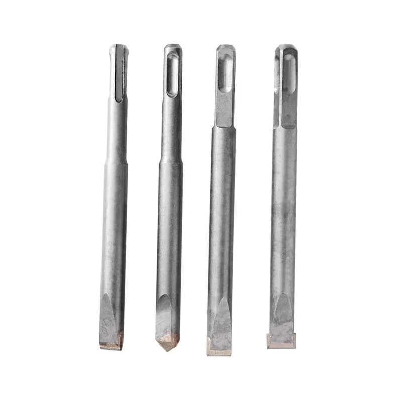 Electric Hammer Pick Chisel Shovel Wall King Square Handle Round Handle Smooth Rod Hexagonal Alloy Chisel Head Concrete Slotted