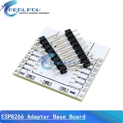 ESP8266 Serial WIFI Module Adapter Plate ESP8266 White Baseboard Applies to ESP-07 /ESP-12E / ESP-12F Wireless Board for Arduino