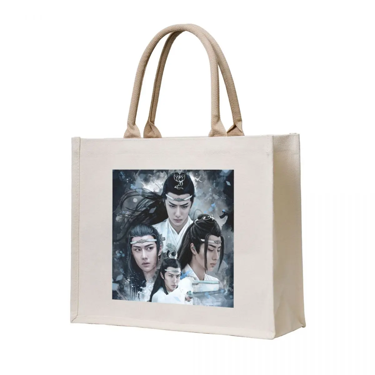 

The Untamed. Lan Wangji Tote Bag hand bags cute pouch bag canvas bags