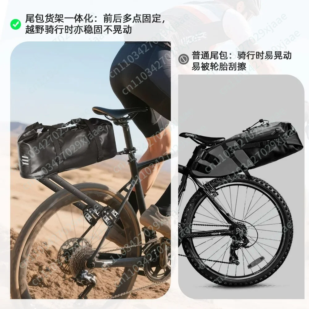 Adjustable Quick Release Bike Rear Rack Heavy Duty Bicycle Cargo Carrier Luggage Shelf Cycling Accessories Aluminum Alloy Bike