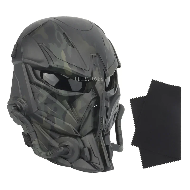 Tactical Mask Airsoft Paintball Shooting Impact Resistant Full Face Masks Outdoor Hunting Wargame Sports Protection Accessories