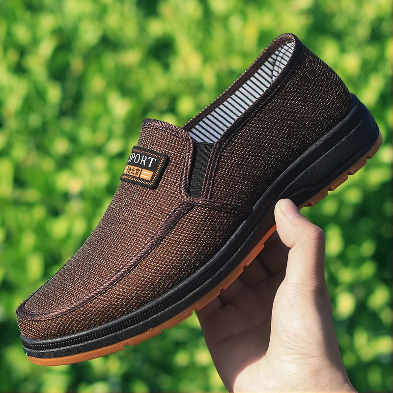 Men's Fashionable Solid Knitted Running Shoes - Lightweight, Breathable and Non-Slip - Perfect Sports Shoes for Outdoor Adventures