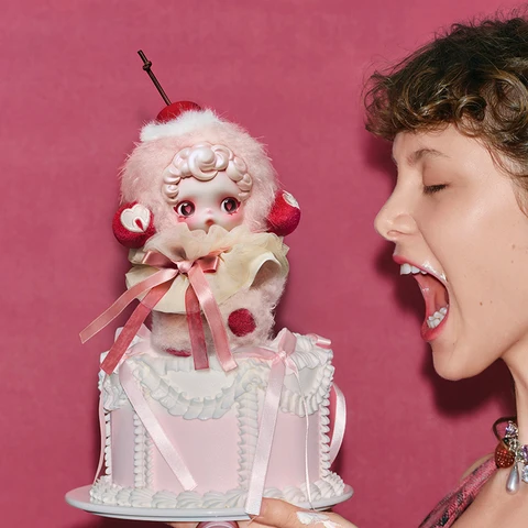 Комбо набор слепых коробок POP MART SKULLPANDA - 6 фигурок — фото устройства