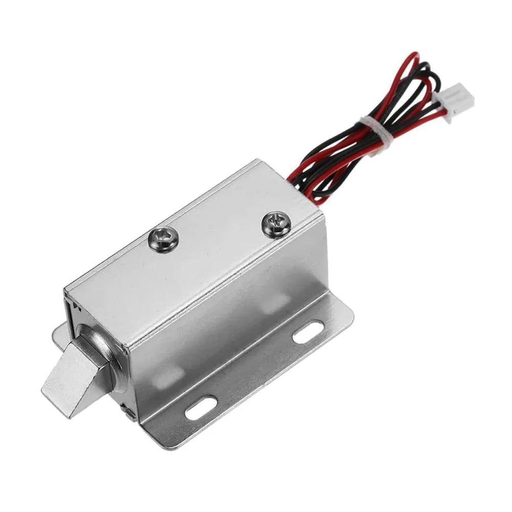 

54 мм маленький электрический замок DC 12 В 24 В электронный замок мини электрический ригельный замок электронный дверной замок контроль доступа замок ящика