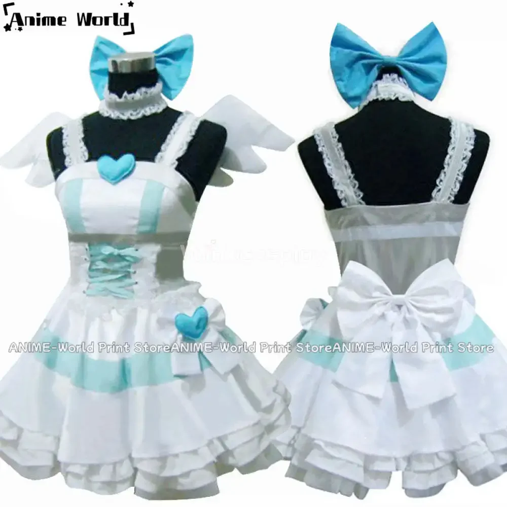 

《Custom Size》Anime Panty And Stocking With Garterbelt Stocking Angel Cosplay Costume