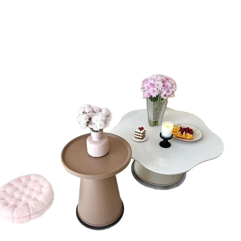 Living room coffee table, household side table, simple modern special-shaped coffee table