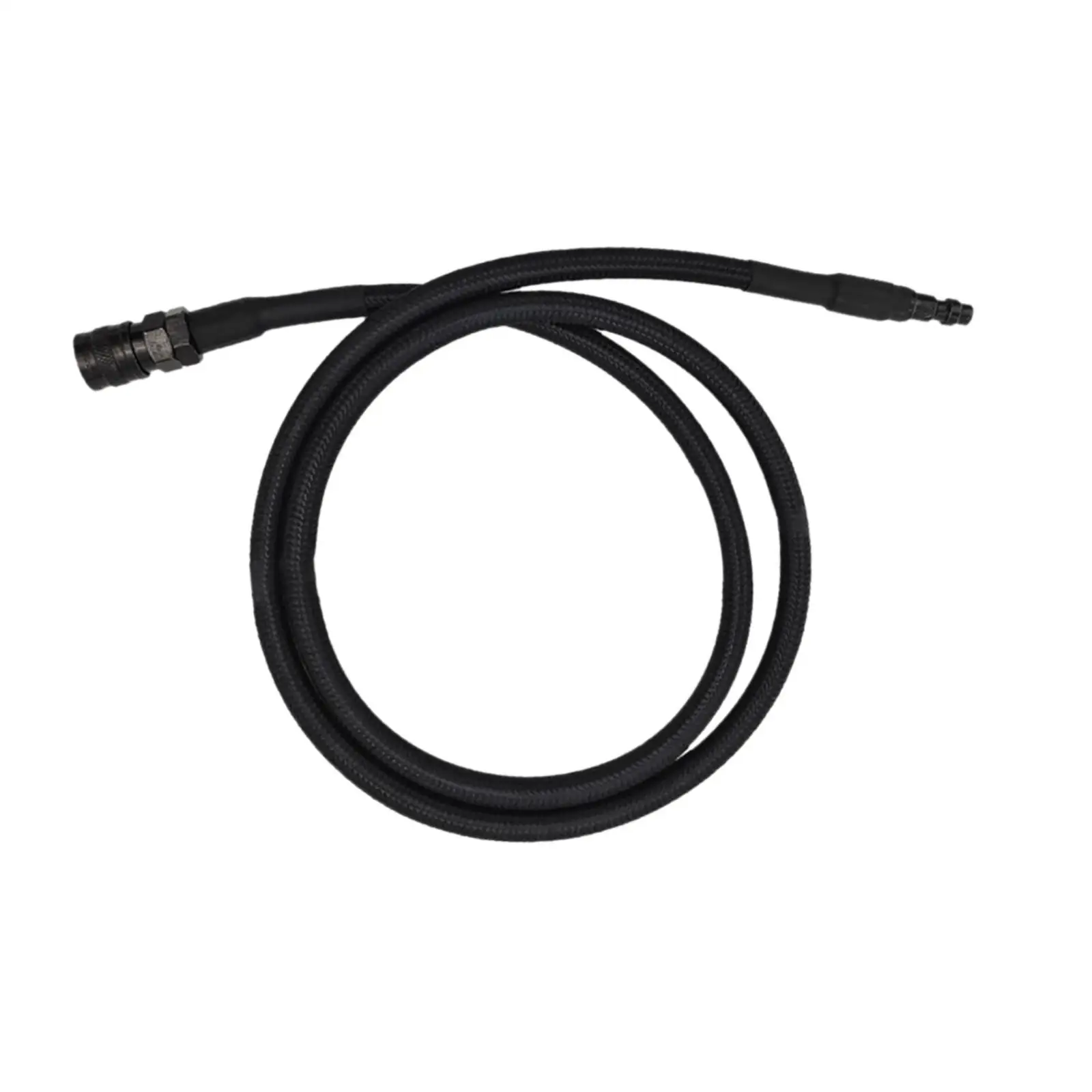 Inflatable Tube 200PSI Easy to Install Quick Connect Replace Part Air Inflate Hose Sturdy Nylon Braided Hose for Garden Lawns
