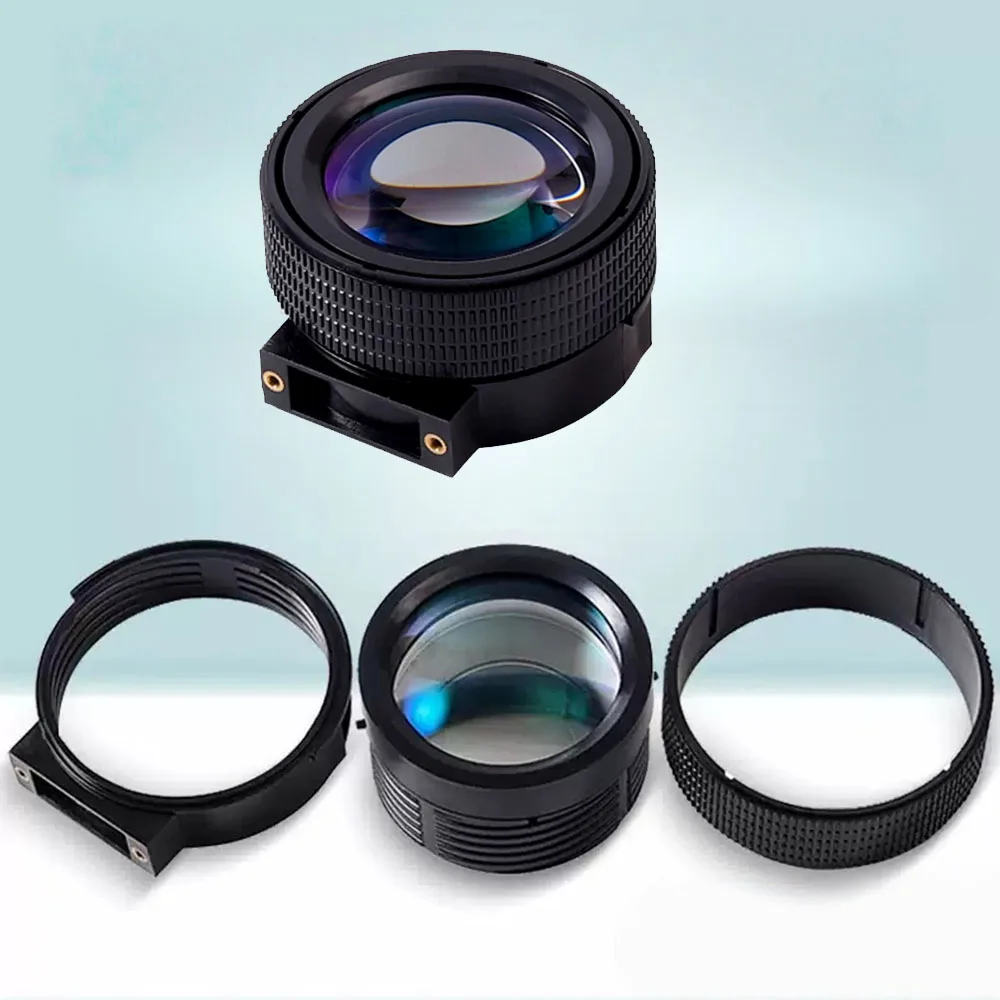 5 inch 6 inch LCD Projector HD Lens 3 Element Projection Magnifier Focal Length 160mm 190mm for DIY Projector Replacement Lens