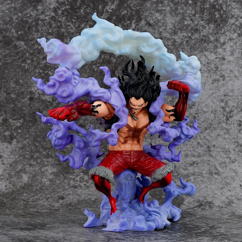 

Одна штука, остров для выпечки, обезьянка D Luffy Gear 4 Snakeman Ver. Экшн-фигурка из ПВХ GK, аниме статуя, модель, детские игрушки, кукла, подарки 28 см