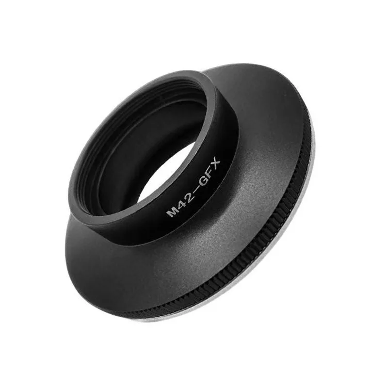 

M42-GFX Lens Adapter Aluminum Alloy Manual Focus Lens Mount Adapter for M42 Screw Lens to Fit for GFX Series Camera
