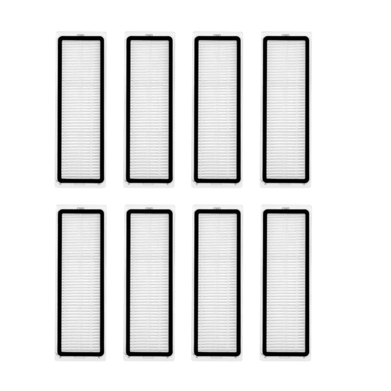 8Pcs Vacuum Cleaner Accessories Hepa Filter Filter Spare Parts For Dreame D10S / D10S Pro Robotic