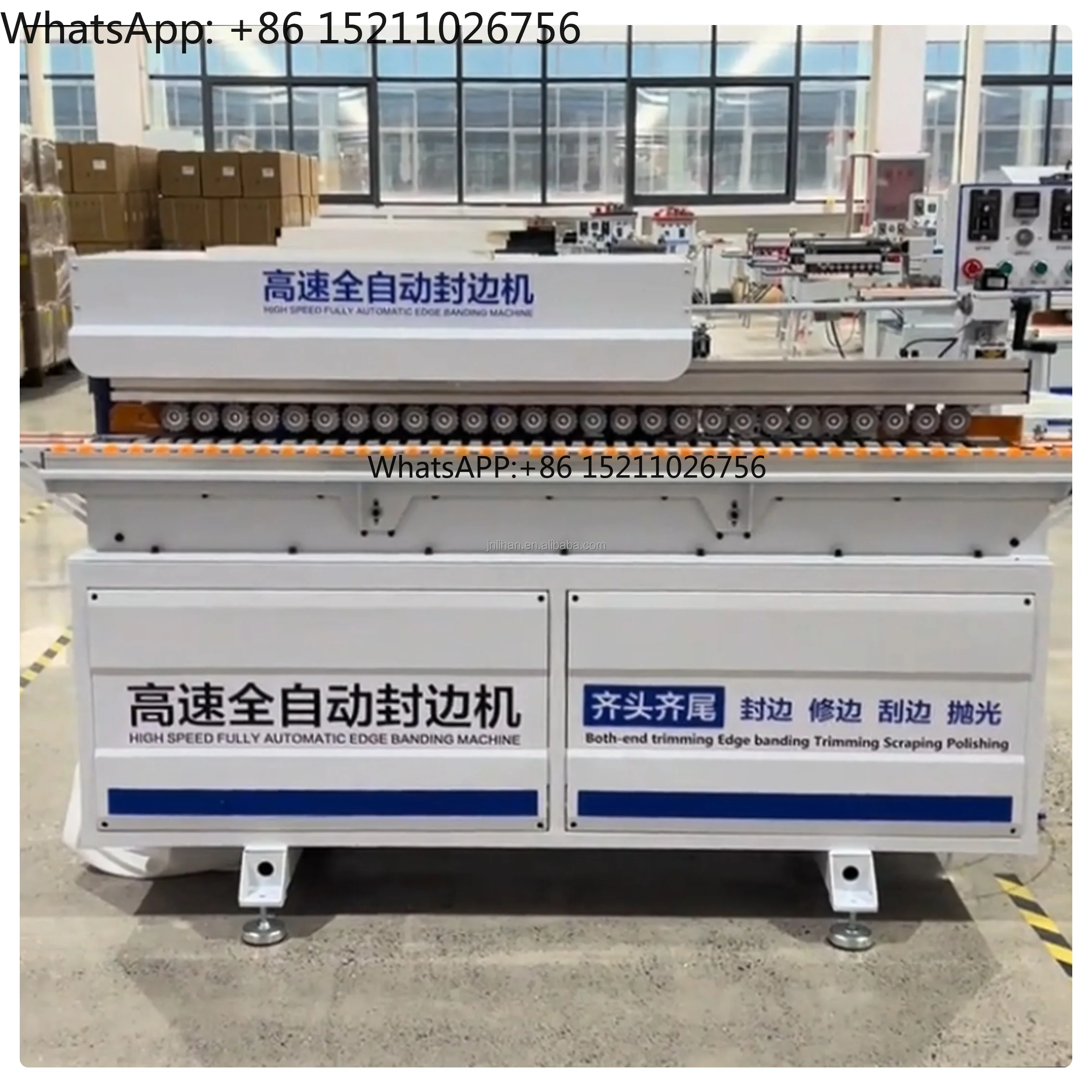 WJ-1800GF High Speed Automatic Edge Banding -hine for High-speed Edge Sealing