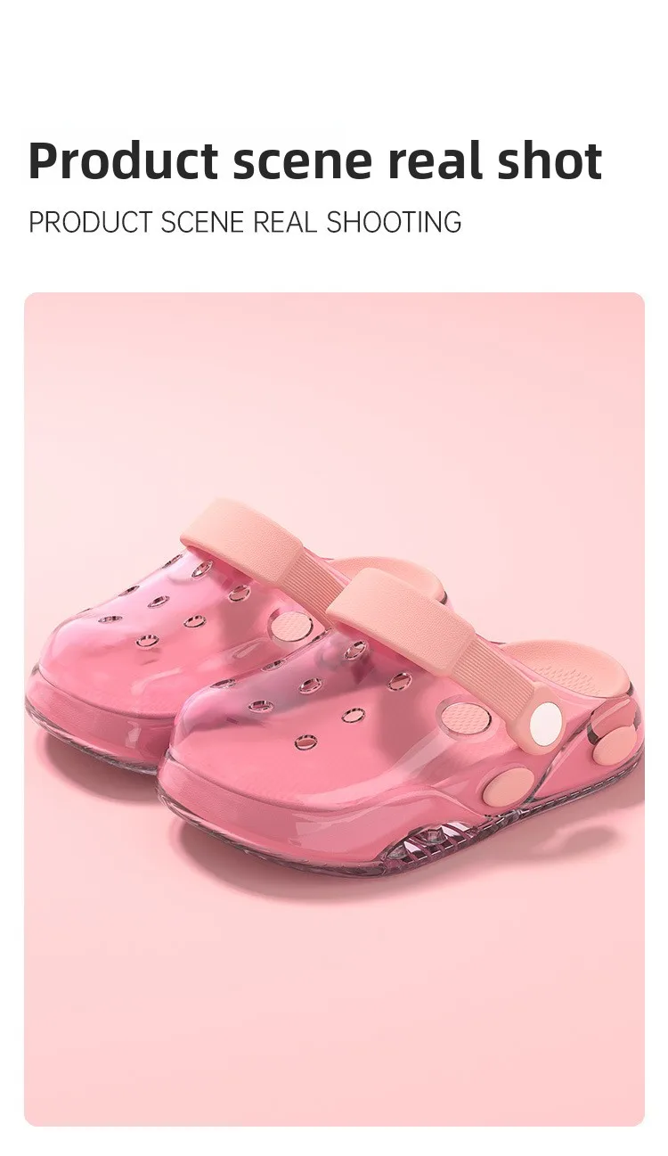 2026 Kinder-Sandalen mit Löchern, weiche, rutschfeste DIY-Design-Lochschuhe für Babys, Strand-Sandalen für Jungen und Mädchen – Detail 9