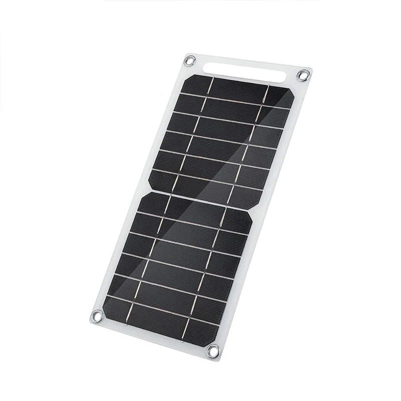 20W Solar Panel 12V Battery Charger Monocrystalline Solar Cells Power Bank for Phone MP3 Pad Camping Hiking Outdoor Cycling