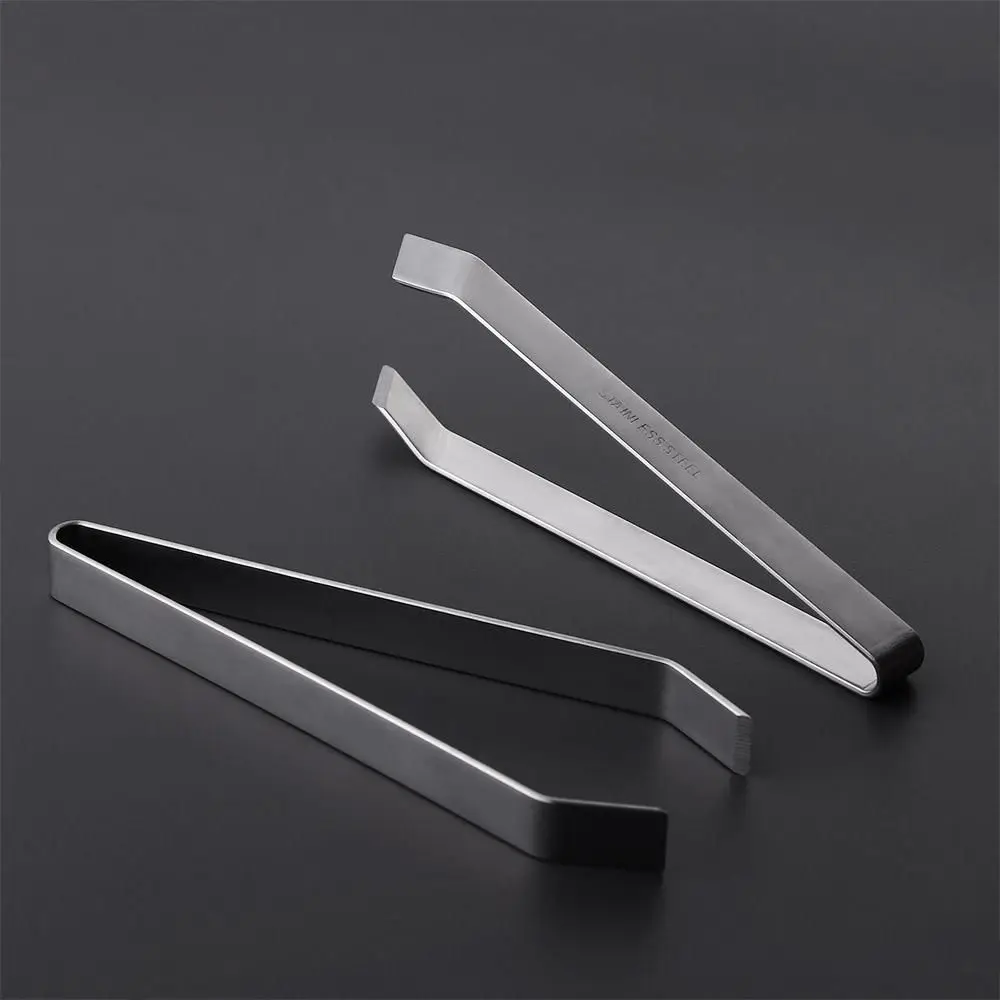 ملاقط عظم السمك، أداة إزالة كماشة ملاقط مسطحة ومائلة من الفولاذ المقاوم للصدأ (4.6 بوصة) أدوات أدوات المطبخ #2