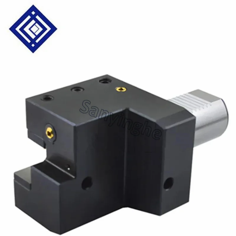 VDI Axial Left Tool Holder C2-20/25/30/40/50/60 Turning Milling Compound Turning Tool Holder DIN69880 For CNC Machine