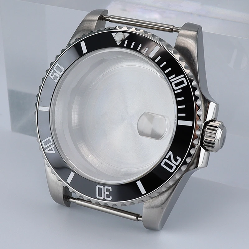 Fenya 40mm Watch Case Sapphire Crystal For Submariner Seiko NH35 NH36 NH34 4R36 Miyota8215 ETA2824 Movement 28.5mmDial 316 Steel