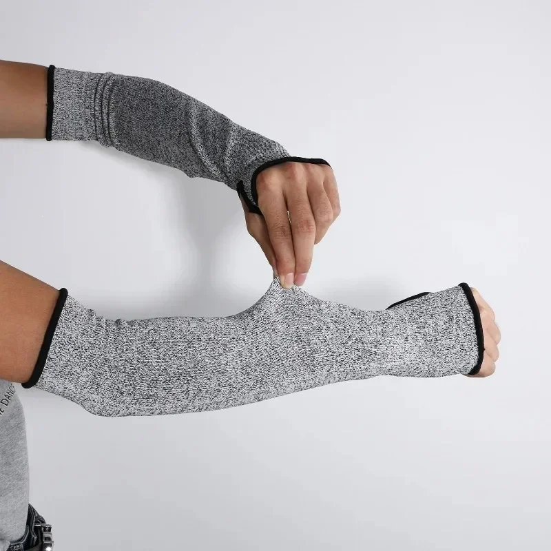 1 Cấp Độ 5 Sợi HPPE Cắt Cánh Tay Nữ Tay An Toàn Găng Tay Chống Chống Đâm Thủng Cánh Tay Bảo Vệ Cho Xây Dựng Kính Ô Tô ngành Công Nghiệp