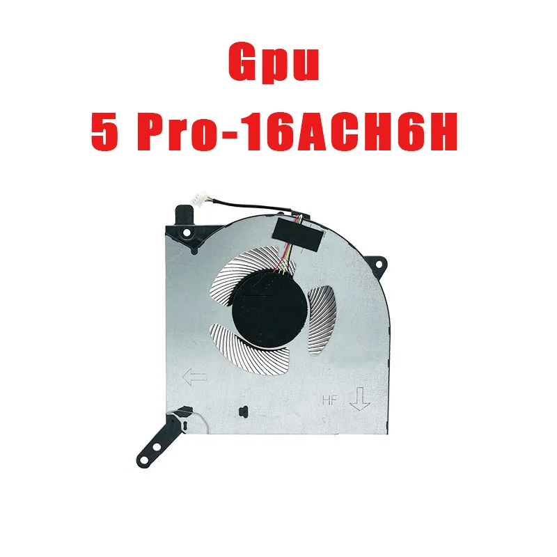 Laptop GPU Cooling Fan For Lenovo For Legion 5 Pro-16ACH6H 82JQ DC 10V 0.8A DFSAL12E064860 New