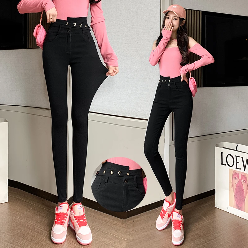 

Cheap wholesale 2021 spring autumn new fashion casual Popular long women Pants woman female OL female pants BAt912