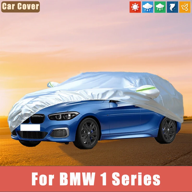 

For BMW 1 Series Outdoor Protection Full Car Covers Snow Cover Sunshade Waterproof Dustproof Exterior Car Accessories