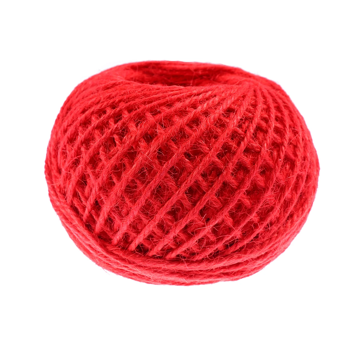 Red Rope Braided Ropes for Tying Jute Thin Twine Packing Tag Household Paper