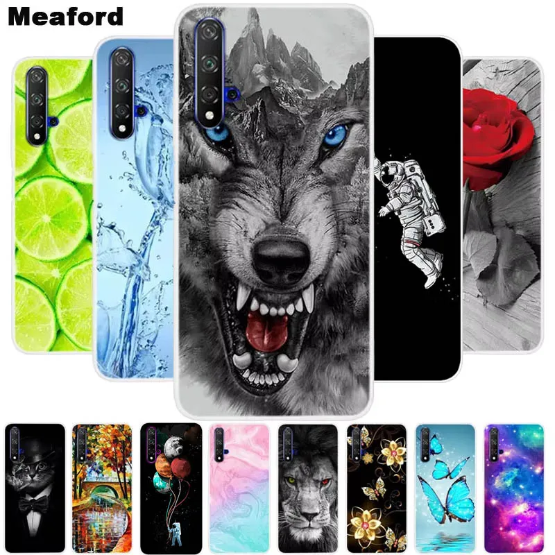 For Huawei Nova 5T Case Soft TPU Silicone Cover For Nova 5T Cool Cartoon Phone Case For Huawei Nova 5T 5T T5 Cover Nova5T Shell