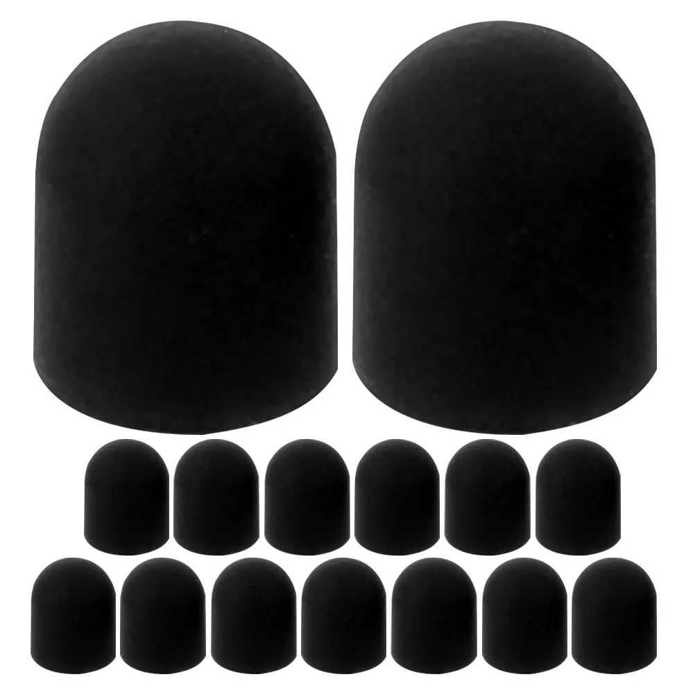 15Pcs Silicone Stylus Tips Replacement for Touchscreen Devices Precise Responsive Writing Drawing Navigation Universal