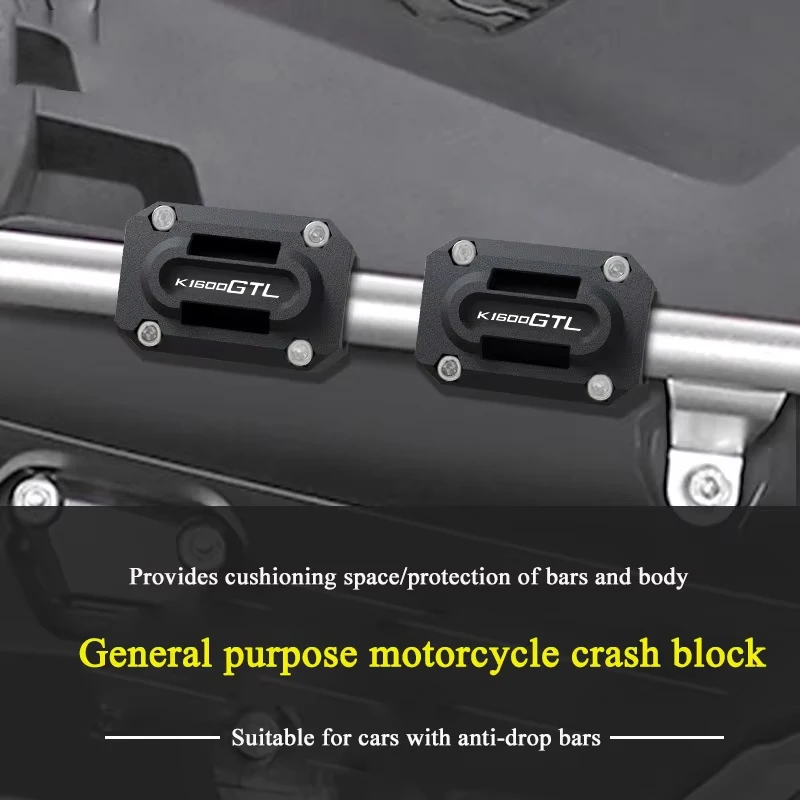 For BMW K1600GT K1600GTL K 1600 GT K1600 GT GTL 2023 2024 Decorative Engine Bumper Guard Blocks Crash Bar Protection Block Parts